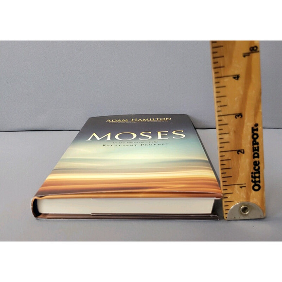 Moses In the Footsteps of the Reluctant Prophet Book by Adam Hamilton 2017 HC - Picture 10 of 14